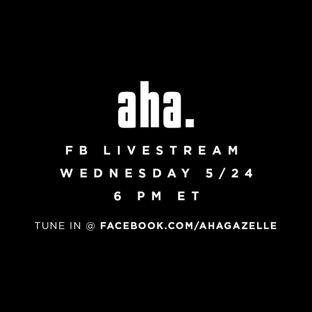 Aha Gazelle Goes Live On Facebook| News| @ahagazelle @trackstarz