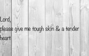 Tough Skin And A Tender Heart | @ryanmw92 @trackstarz