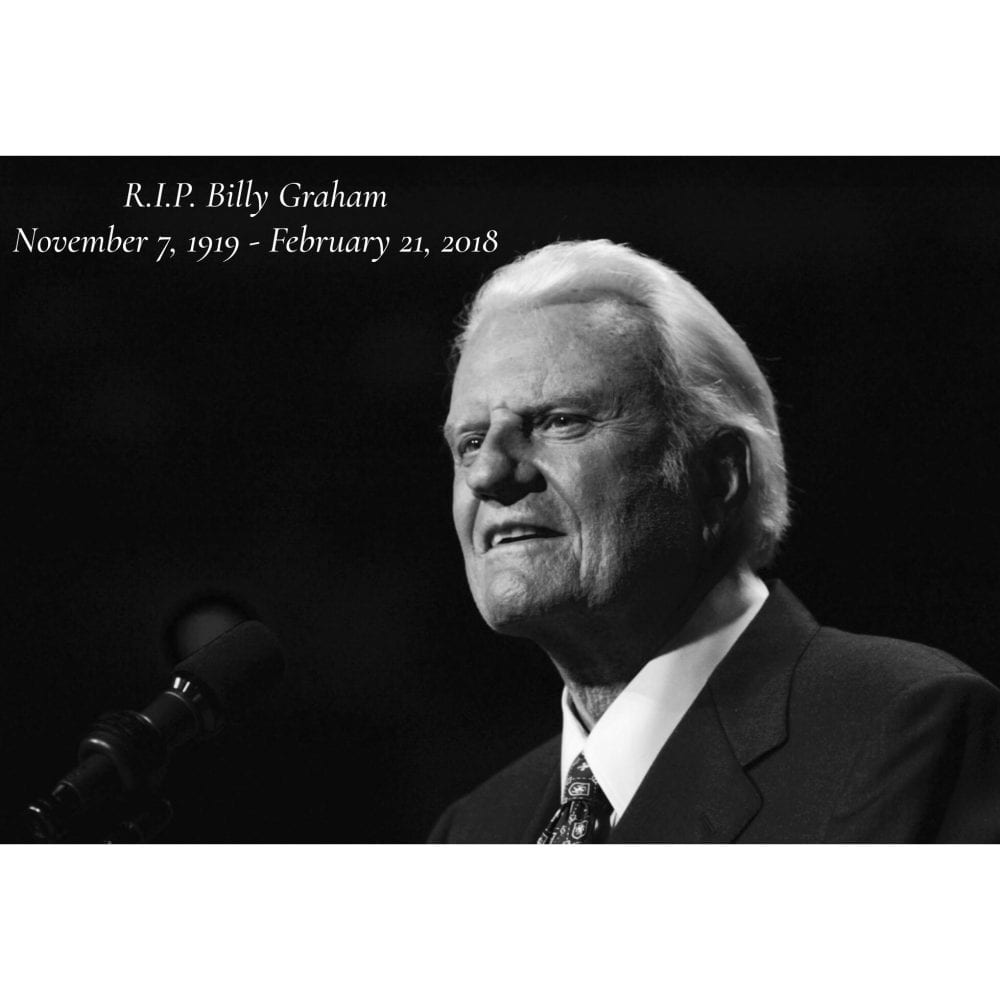 Evangelist Billy Graham Passes At The Age Of 99 | @billygraham @trackstarz