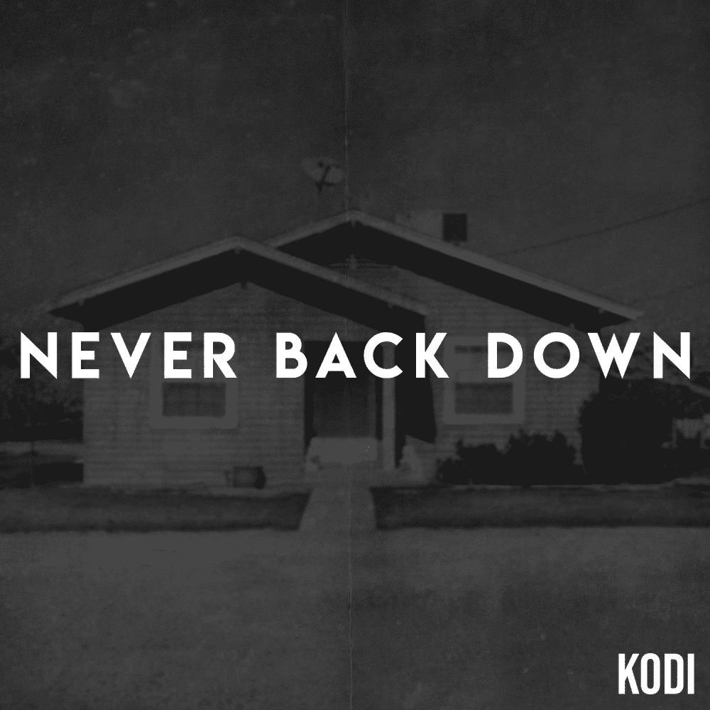 Check out the first single from Kodi titled ‘Never Back Down’ | @incredibledork_ @trackstarz