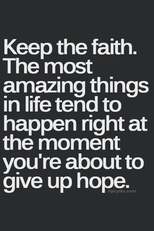Keep the Faith | @ryanmw92 @trackstarz