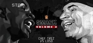 Loso Battles Chef Trez On SMACK Volume 3 | @loso_official @trackstarz