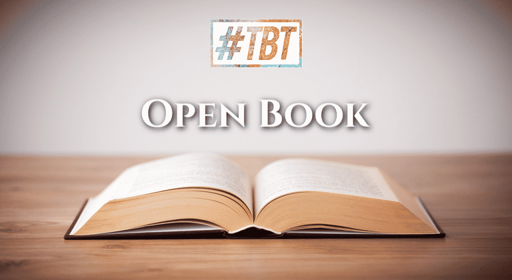Open Book #TBT | Throwback Theology |  @ambassador215 @damo_seayn3d @trackstarz