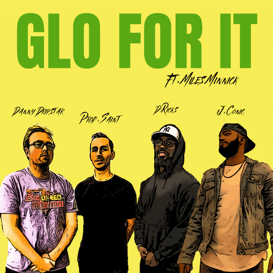 J. Conic Teams Up With Danny Dr!pstar, D. Ricks, And Miles Minnick Encouraging People To “Glo For It” | @iamjconic @trackstarz
