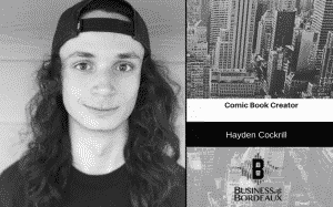 Hayden Cockrill | Comic Book Creator | @whatishaydendrawing @jasonbordeaux1 @trackstarz