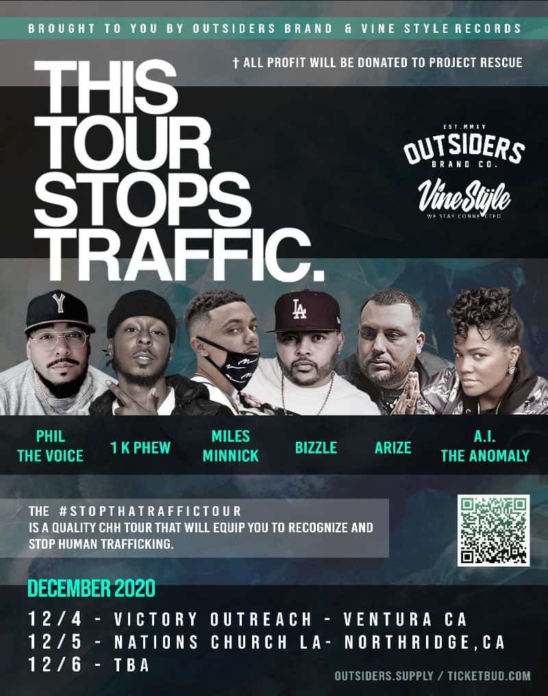 CHH Tour To Raise Awareness About Sex Trafficking | @vinestyleministries @outsidersbrand @thevoiceraps @trackstarz