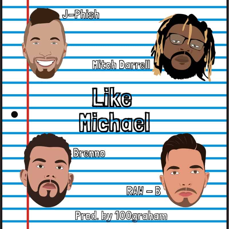 Mitch Darrell “Like Mike” Single Feat. J-Phish, Brenno, and Raw-B | @mitchdarrell @100grahambeats @dudeitsjphish @trackstarz
