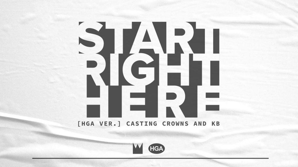 KB And Casting Crowns Team Up On “Start Right Here(HGA Version)” | @kb_hga @castingcrownsofficial @trackstarz