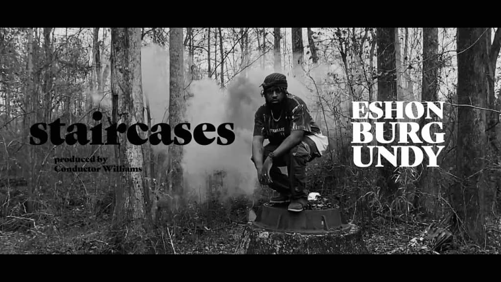 Eshon Burgundy Releases “Staircases” Music Video | @eshonburgundy @trackstarz @thenftry