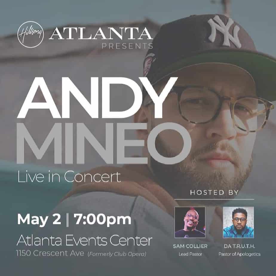 Andy Mineo Live in Concert May 2nd | @andymineo @samcollier @datruthonduty @trackstarz