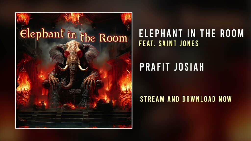 Confronting Darkness: ‘Elephant in the Room’ Pits devil Against Christian in Dramatic New Single (@trackstarz, @prafitjosiah, @thesaintjones)