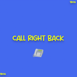 Written Review | Craig Watson | Call Right Back
