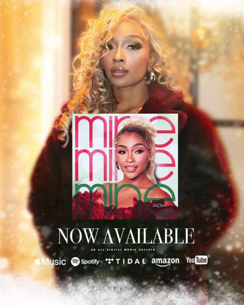 New Christmas Music Alert | Adia | Mine