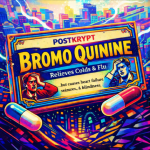 Postkrypt | Bromo Quinine